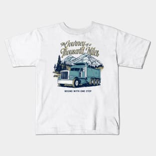 Thousand miles Kids T-Shirt